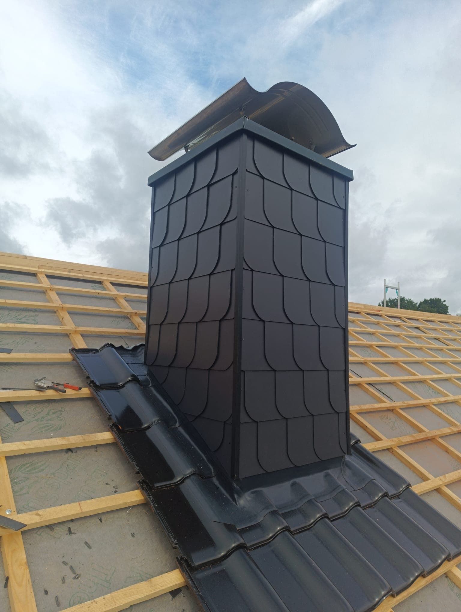 Steildach Neubedachung